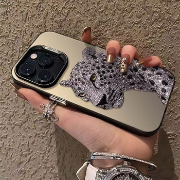 Coque rigide à motif léopard pour iPhone Séries - Shopbyshopima