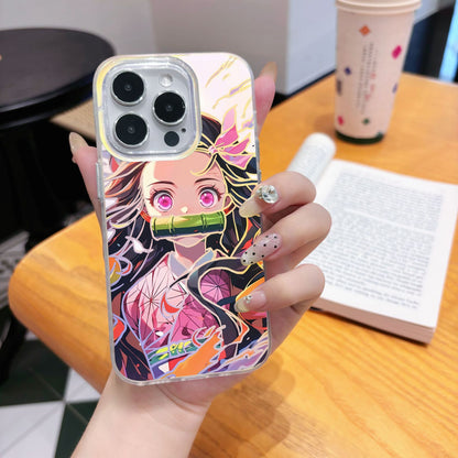 Animated iPhone Laser Engraved Phone Case