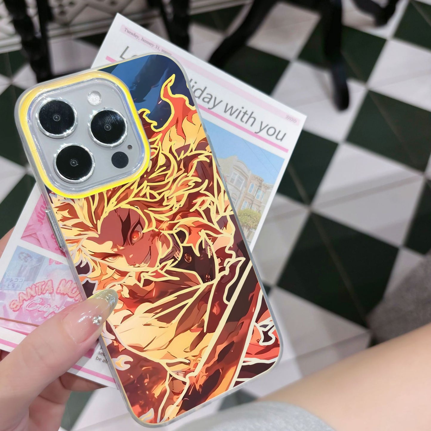 Coque de téléphone animée iPhone Technologie IMD