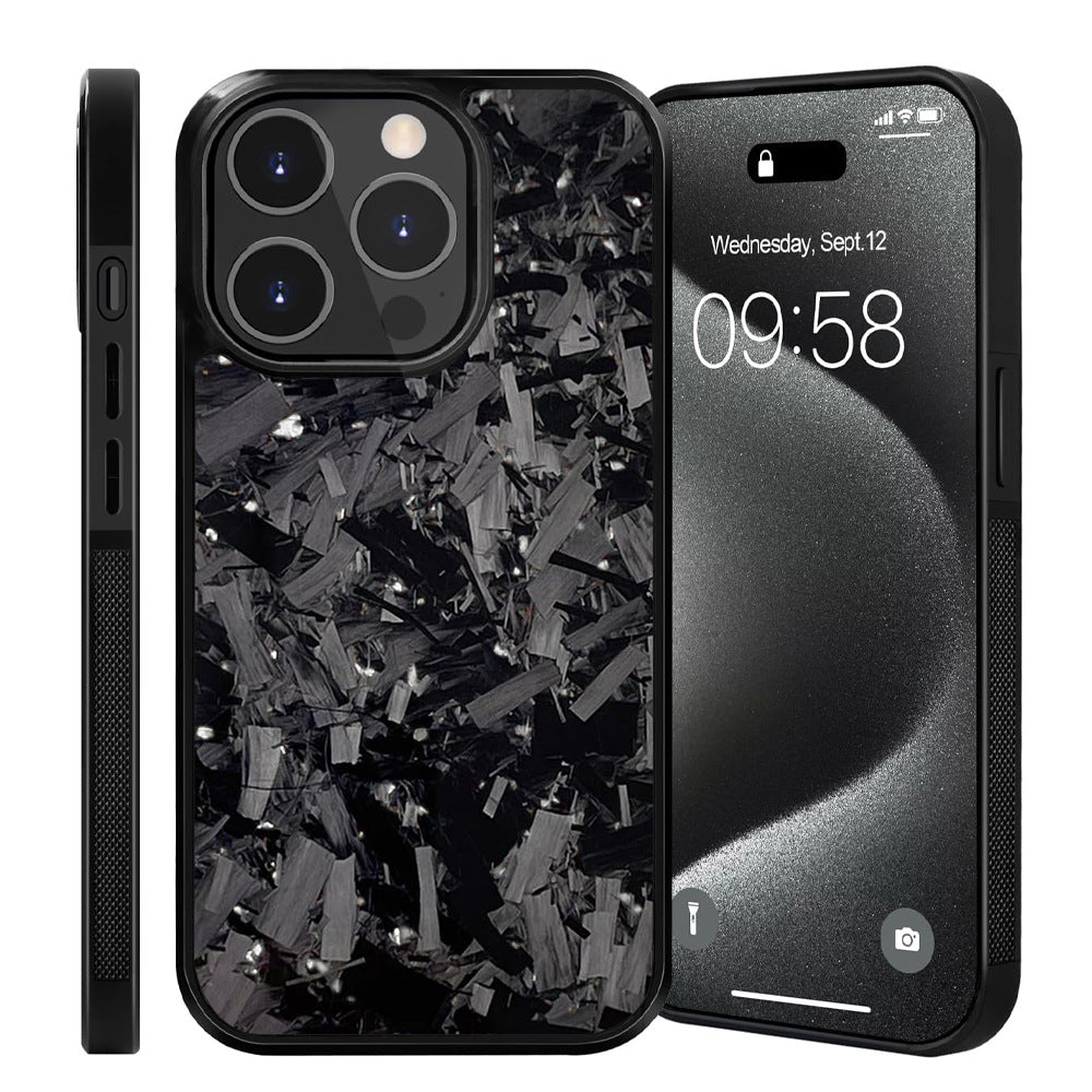Coque de téléphone en fibre de carbone