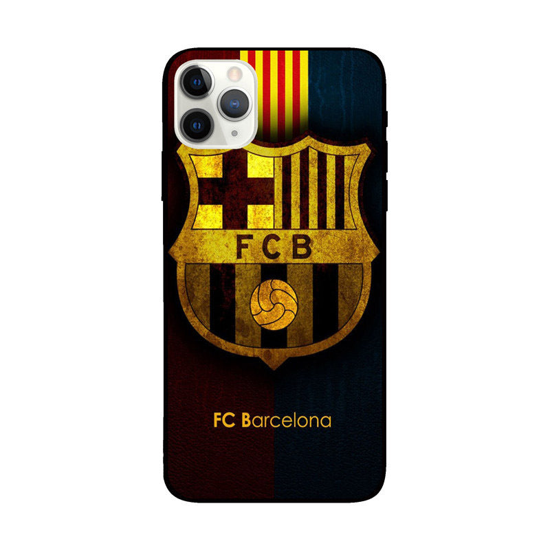 Football team logo phone case