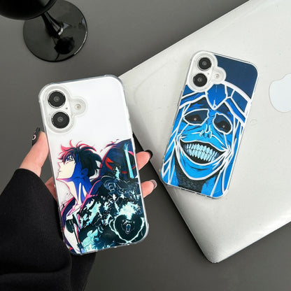 🎨 Coque iPhone Anime Dégradé – Design personnalisable & protection antichoc