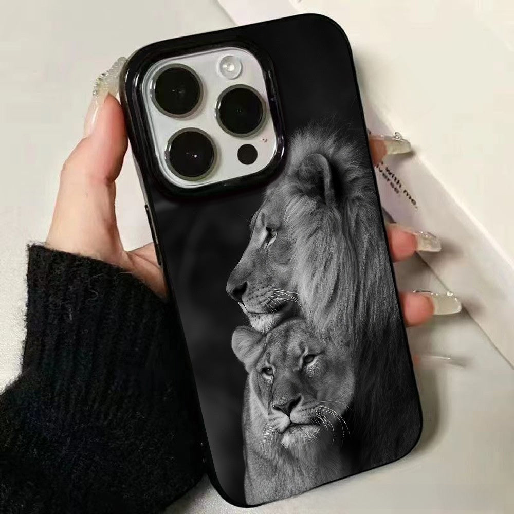 Viverrine Cat iPhone Case Transparent 🐱✨ – Artistic Design & Shockproof Protection