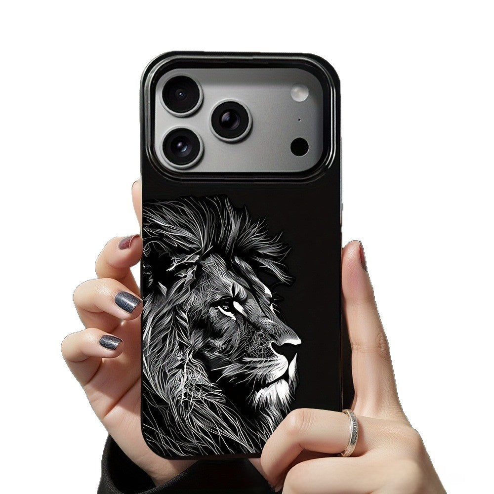 Viverrine Cat iPhone Case Transparent 🐱✨ – Artistic Design & Shockproof Protection