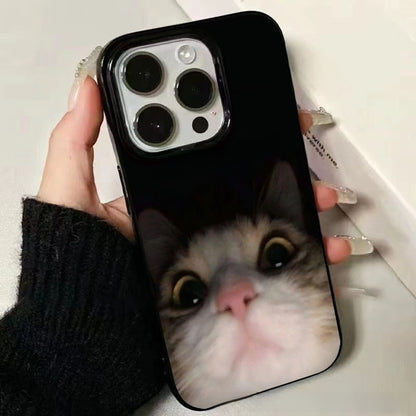 Viverrine Cat iPhone Case Transparent 🐱✨ – Artistic Design & Shockproof Protection