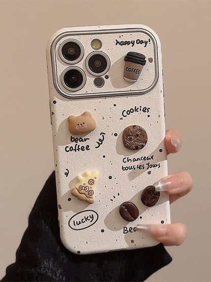 Painted iPhone Case 🎨 – Elegant Design & Shockproof TPU Protection