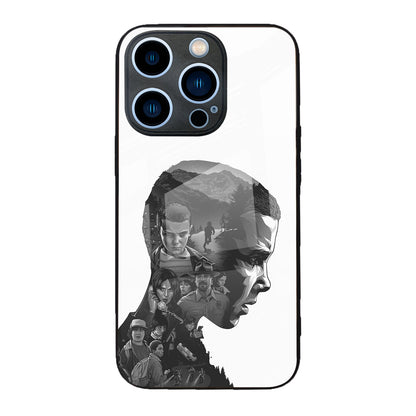 Premium Glass iPhone Stranger Things Case – Stylish Protection & Unique Design