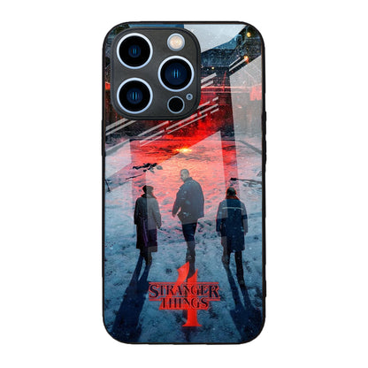 Premium Glass iPhone Stranger Things Case – Stylish Protection & Unique Design