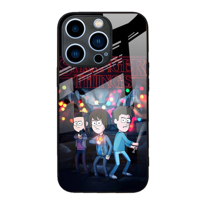 Premium Glass iPhone Stranger Things Case – Stylish Protection & Unique Design