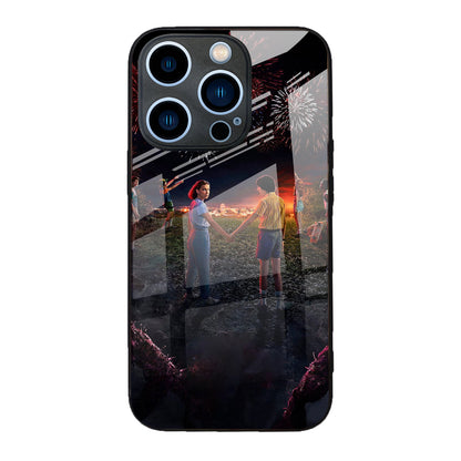 Premium Glass iPhone Stranger Things Case – Stylish Protection & Unique Design