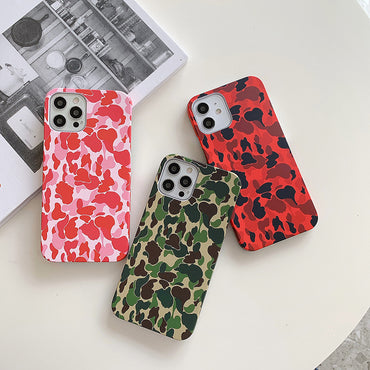 Camouflage-pattern hard case for iPhone