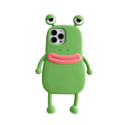 Silicone frog phone case