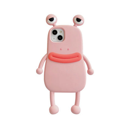 Silicone frog phone case