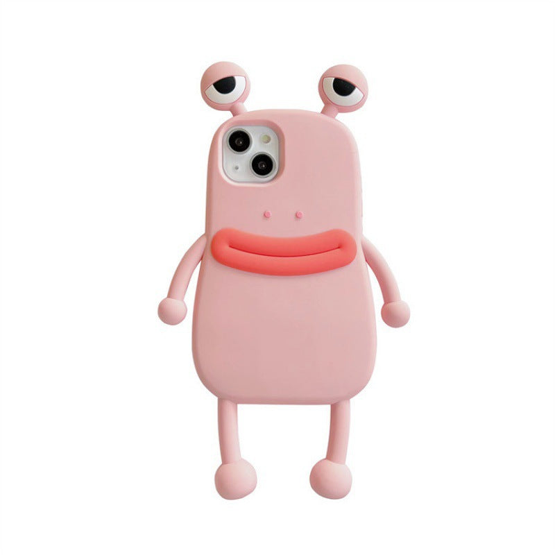 Silicone frog phone case
